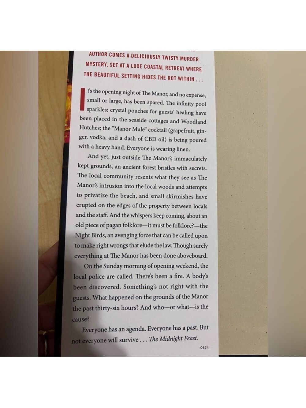 The Midnight Feast Hardcover Book - Picture 3 of 3
